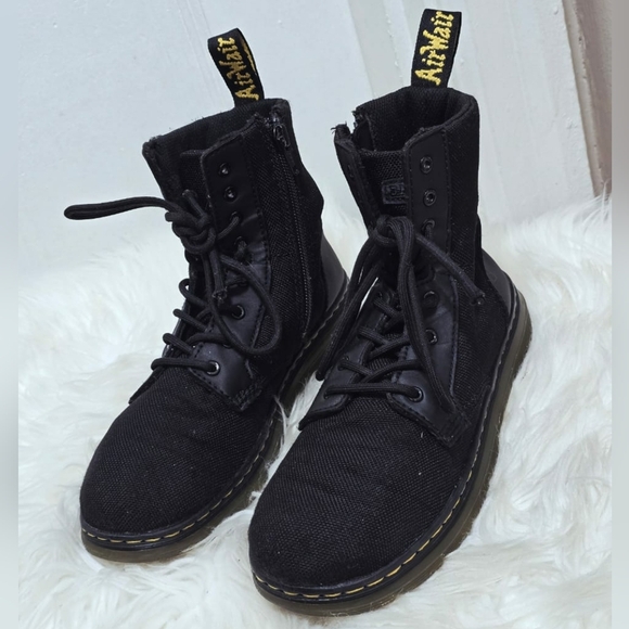 Dr. Martens Doc Combs J Air Wair Combat Boots Unisex Size M4 / W5🌴✌️ - Picture 3 of 8
